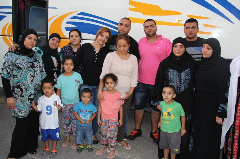 بالصور: إنطلاق الفوج الأول من حجاج مدينتي اللد والرملة إلى الديار الحجازية 